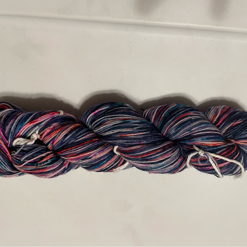 Hedgehog Fibers Kimono colorway fingering weight superwash wool